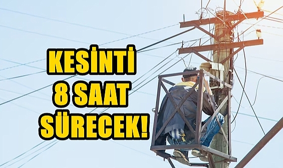 Kesintiden 3 Büyük Mahalle Etkilenecek!