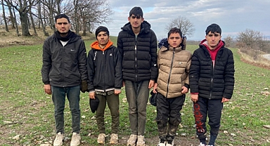 Kırklareli İl Jandarma Komutanlığı'ndan Düzensiz Göçmen Operasyonu