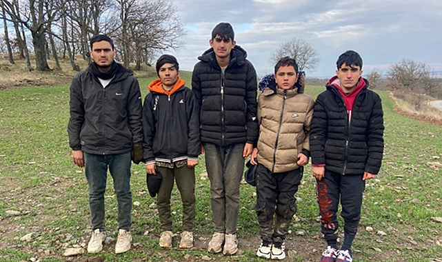 Kırklareli İl Jandarma Komutanlığı'ndan Düzensiz Göçmen Operasyonu