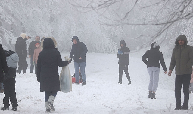 Kırklareli'nde Kar Görmek İsteyenler Rotasını Istranca Dağları'na Çevirdi