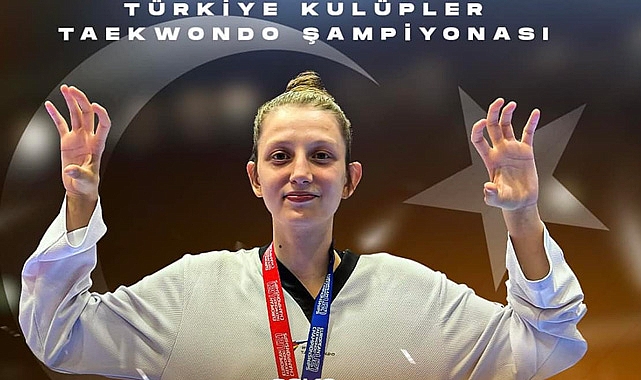 Kırklareli’nin gururu ŞEVVAL ÇAKAL Türkiye Şampiyonu