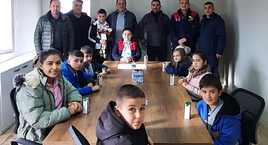 Madenciler Gününde Öğrencilerden Anlamlı Ziyaret