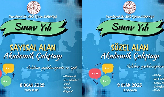 Sayısal ve Sözel Akademik Çalıştay Düzenlenecek