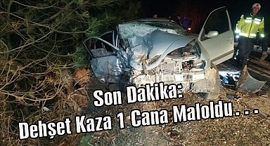 Son Dakika: Dehşet Kaza 1 Cana Maloldu…