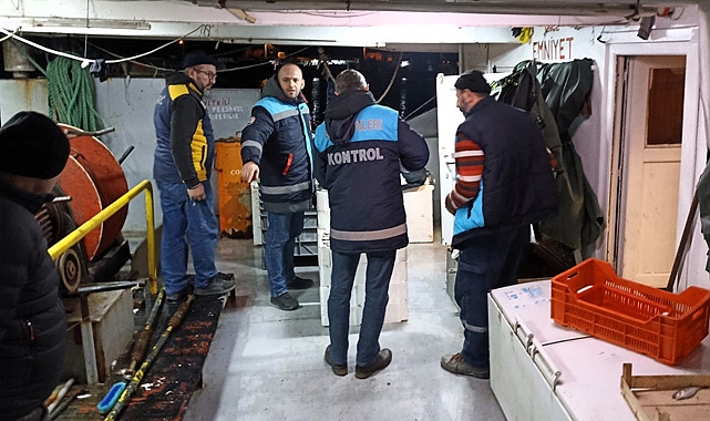 Su Ürünleri Denetimi Yapıldı
