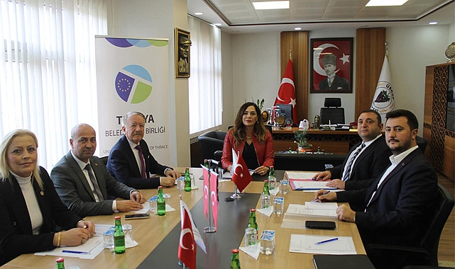 Trakya Belediyeler Birliği'nin Aralık Ayı Encümen Toplantısı Üsküp'te Gerçekleşti