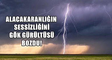 Trakya Güne Gök Gürültülü Sağanak Yağışla Başladı