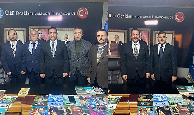 Ülkü Ocakları Kırklareli İl Başkanlığı Ziyaretçilerini Ağırlıyor