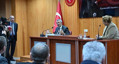 Vali Sezer İl Genel Meclisinde Konuştu