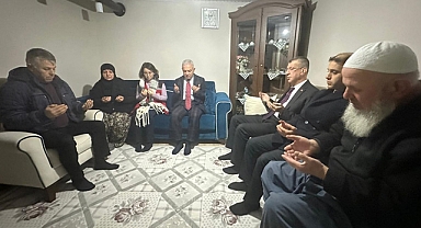 Vali Turan’dan Taziye Ziyareti