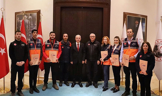 Vali Turan, Destek AFAD Gönüllülerini Ağırladı