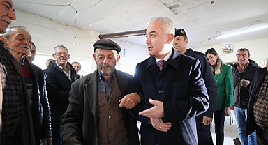 Vali Turan, ‘MİLLETİN EFENDİLERİYLE” Buluştu