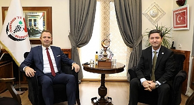 Barbaros Büyüksağnak’tan, Başkan Bulut’a Ziyaret
