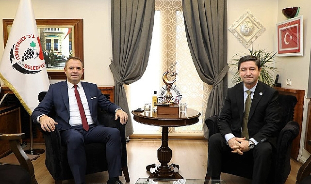Barbaros Büyüksağnak’tan, Başkan Bulut’a Ziyaret