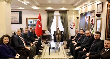 Başkan Bulut, Bakan Göktaş’ı Ağırladı