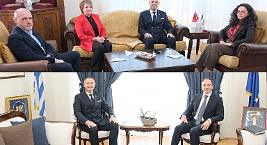 Başkan Bulut’tan , Bulgaristan ve Yunanistan Konsoloslarına Ziyaret