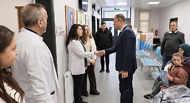 Başkan Bulut’tan, Pınar Mahallesi Aile Sağlık Merkezi'ne Ziyaret