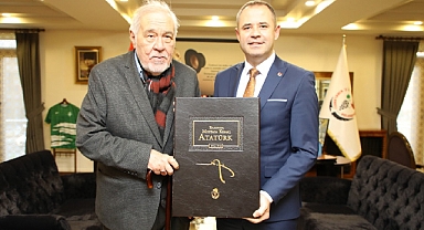 Başkan Derya Bulut, Prof. Dr. İlber Ortaylı ve Ali Arslan'ı Makamında Ağırladı