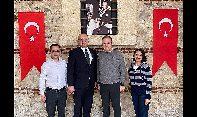 Başkan Ilık Misafirlerini Ağırlıyor