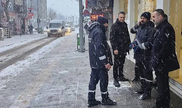 Başkan Martin Kar Mesaisinde