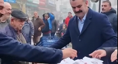 Başkan Martin Vatandaşlara Kandil Simidi İkram Etti
