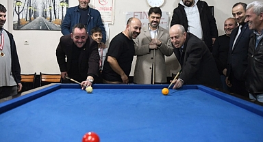 Bilardo Turnuvasına İlgi Büyük Oldu