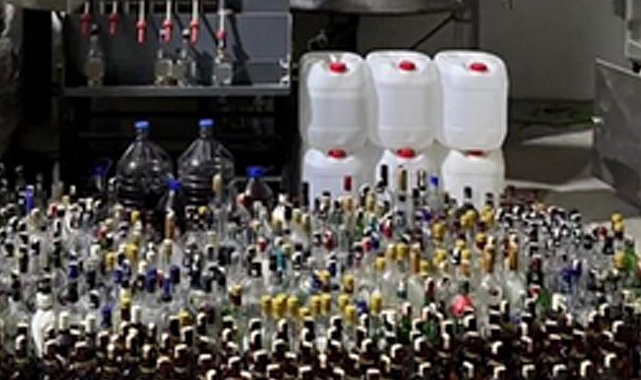 “ÇENGEL-16” Operasyonlarında 50 Bin 105 Litre Sahte Alkol ve Etil Alkol Ele Geçirildi