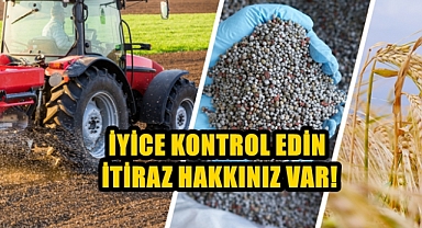 Çiftçiler Dikkat; 6 Ocak’a Kadar Askıda Kalacak!