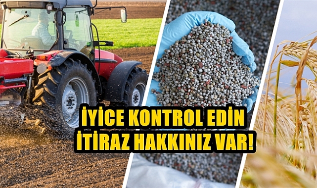 Çiftçiler Dikkat; 6 Ocak’a Kadar Askıda Kalacak!
