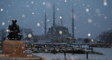Edirne'den Kar Manzaraları