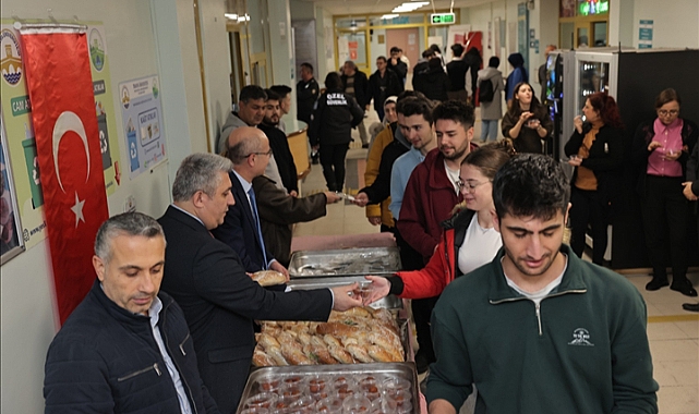 Final Haftasında Öğrencilere Moral İkramı