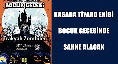 Kasaba Tiyatro Ekibi Bocuk Gecesinde Seyirciyle Buluşacak