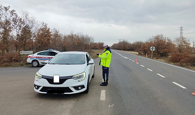 Kırklareli 277 Araca ve Sürücüye İşlem Yapıldı