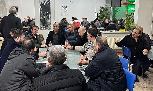 Kırklareli AK Parti İlçe Başkanı Bahadır Kovankaya, Akalar Mahallesindeki Vatandaşlarla Bir Araya Geldi