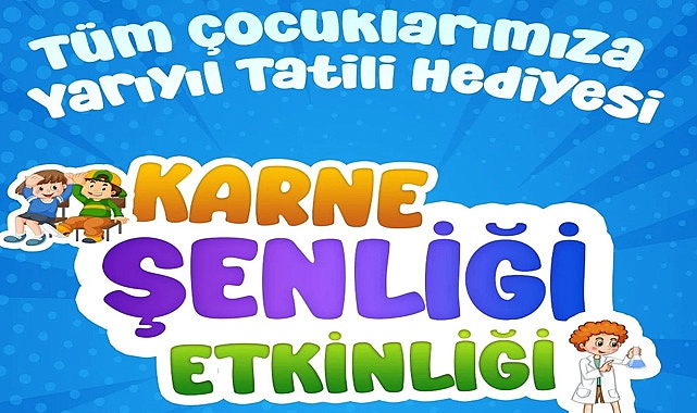 Kırklareli Belediyesi'nden Çocuklara Karne Hediyesi