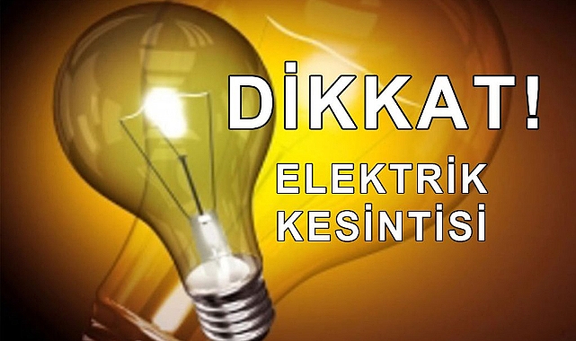 Kırklareli Merkezde Elektrik Kesintisine Dikkat!