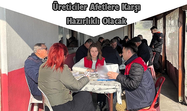 Kırklareli’nden Tarım Sigortası Bilgilendirmesi: Üreticiler Afetlere Karşı Hazırlıklı Olacak