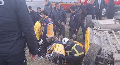 Kırklareli Tır Bayırında Maddi Hasarlı Kaza: 1 Yaralı