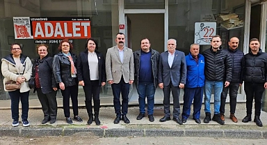 Martin ve CHP Örgütünden Adalet'te Anlamlı Ziyaret