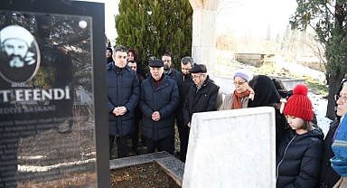O İlçenin İlk Belediye Başkan Kabri Başında Anıldı