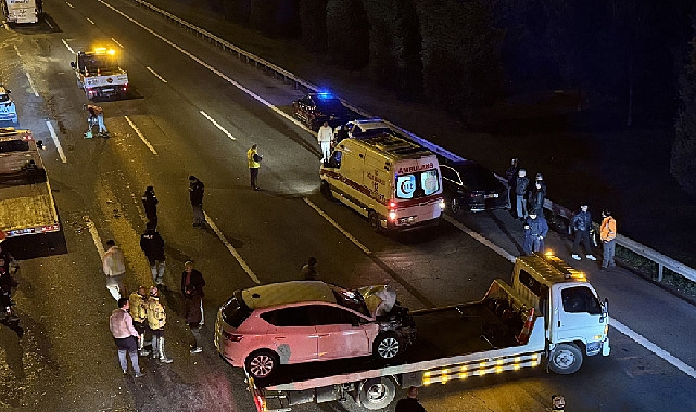 Son Dakika: Trafik Kazası 2 yaralı
