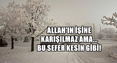 Trakya’nın Kar Hasreti Bitiyor!