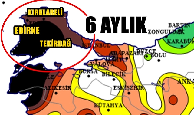 Trakya'da Korkunç Tablo; Olağanüstü Kurak!