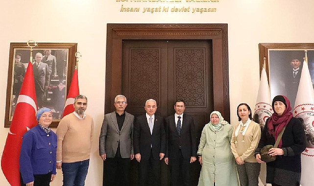Vali Turan Konuklarını Ağırladı