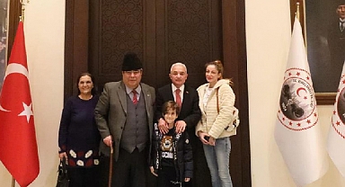 Vali Turan Misafirlerini Ağırladı