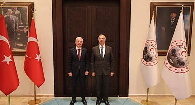 Vali Turan, Rektör Şengörür'ü Kabul Etti