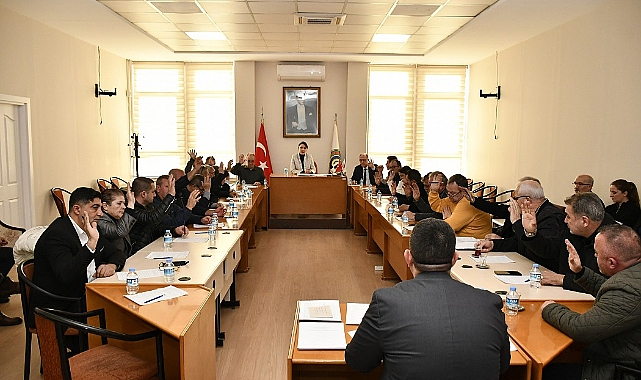 Yılın İlk Belediye Meclisi Toplandı!