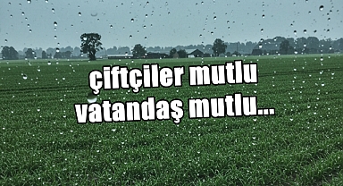 4 Günde Metrekareye Düşen Yağış Sevindirdi!