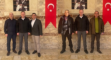 Başkan Ilık Ziyaretçilerini Ağırladı