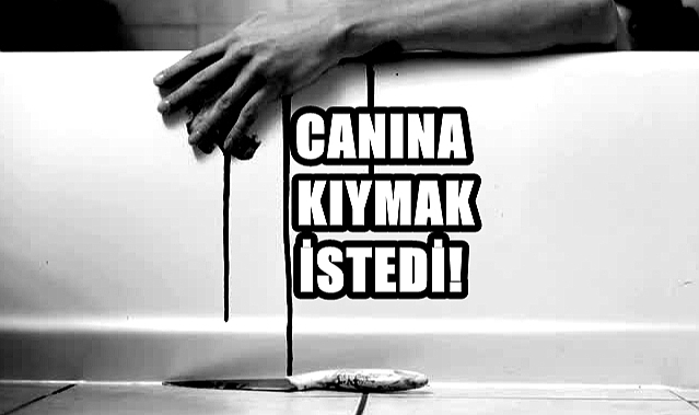 Bileklerini Keserek Canına Kıymak İstedi!